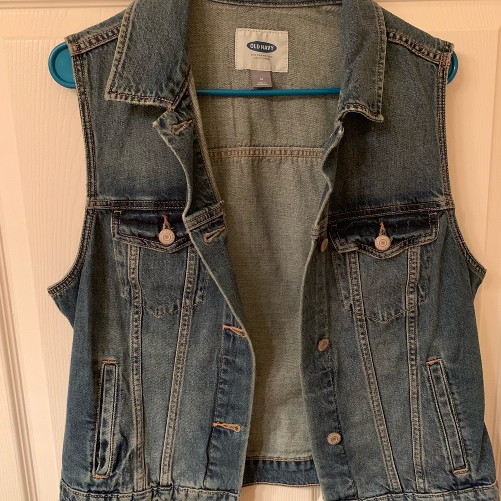 Old Navy Jean vest